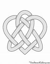 Celtic Knot Freestencilgallery sketch template
