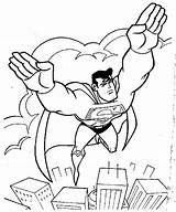 Superman Coloring Pages Colorear Para Superheroes Imprimir sketch template