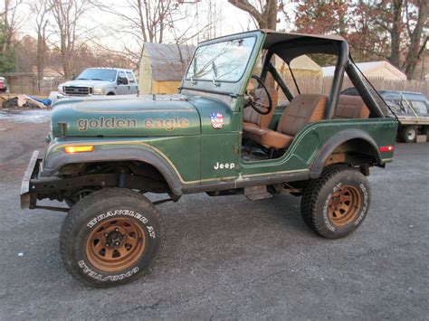 amc jeep cj  golden eagle cj  lifted classic jeep cj   sale