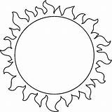 Sunny Outline Tierra Clipartbest Dibujar Soles Clipartmag Google Clipartix Sun4 sketch template