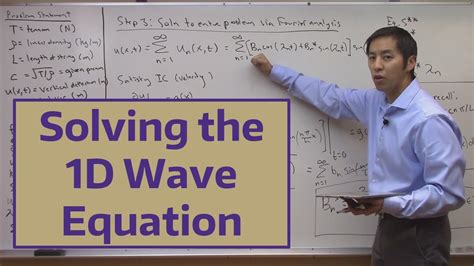 solving   wave equation youtube