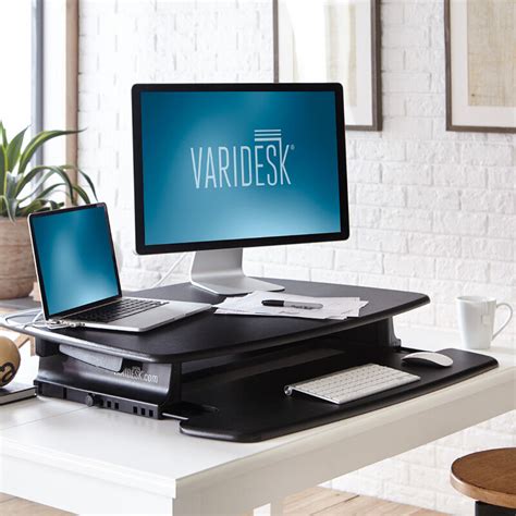 varidesk pro  open box adjustable height desk converters vari
