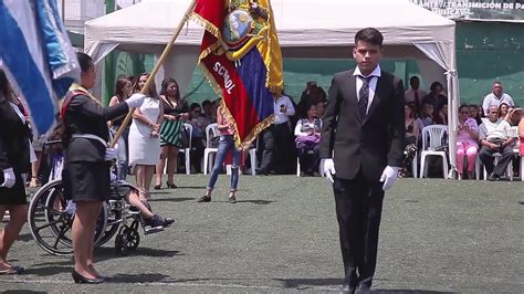 Juramento A La Bandera Del Ecuador 2017 Youtube