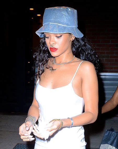 rihanna debuts edgy look and steps out sporting her fresh new septum