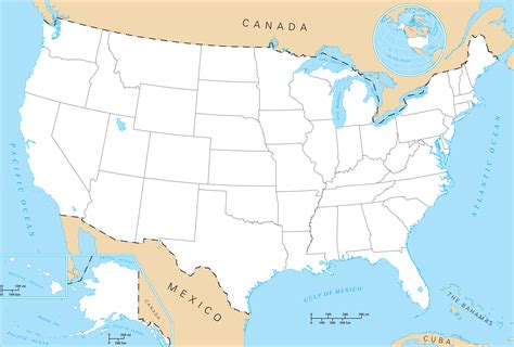 blank outline   united states map  calendar template site