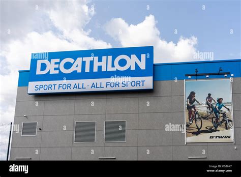 decathlon shop  res stock photography  images alamy