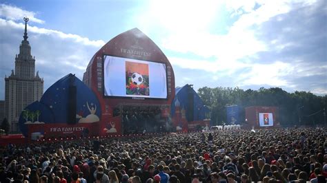moscow fifa fan fest zone opens ahead of world cup kick off rt