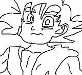 Goku Coloring Pages Coloringcrew sketch template