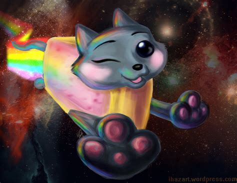 Cybergata For The Love Of Poptart Nyan Cat Fan Art