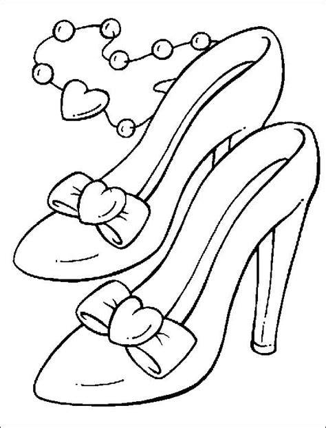 womens shoes coloring printable page coloring pages fun   bun
