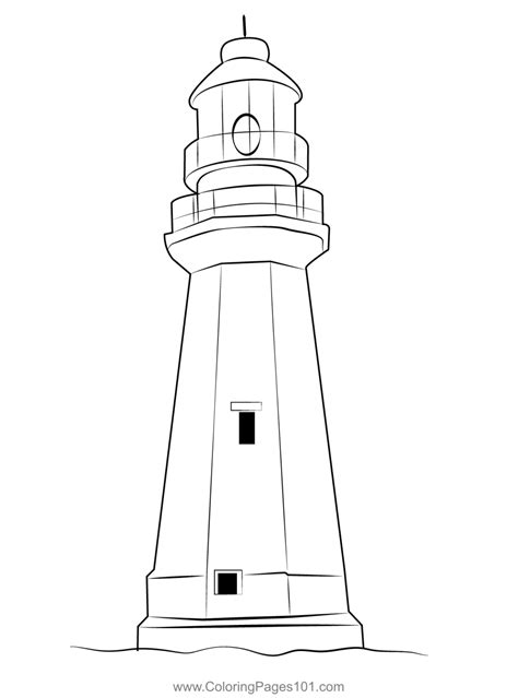 lighthouse coloring page  kids  lighthouses printable coloring