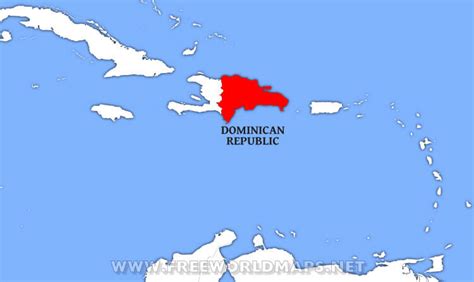 Where Is Dominican Republic Located On The World Map