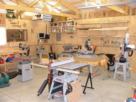 ridgid workshop woodworking shop layout woodworking