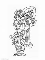 Hindu Coloring Mythology Goddesses Gods Pages Kb sketch template