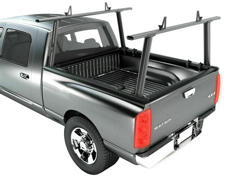 universal pickup truck rack aluminum adjustable utility ladder rack