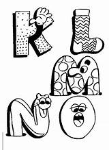 Alphabet Funny Coloring Pages Letters Printable Coloriage Kids Educational Color Fun Dessin Sheets Letter Abc School Fonts Rigolos Sur Auction sketch template