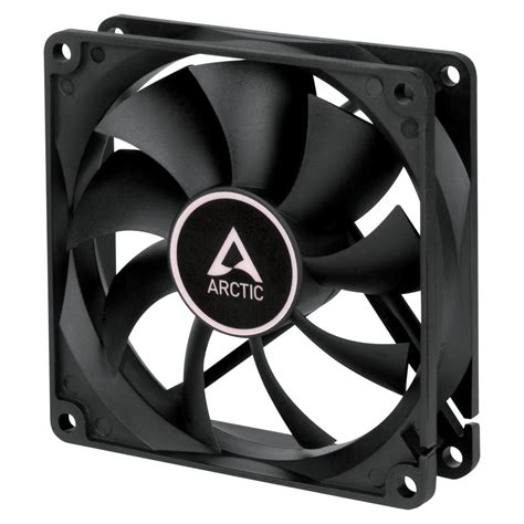 arctic arctic fan f9 black 92mm 1800rpm english