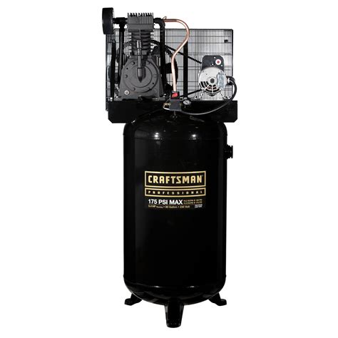 craftsman professional  gallon  rhp oil lubricated professional air compressor  max psi