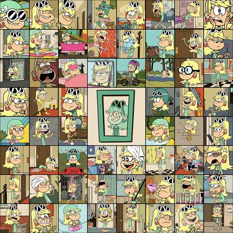 Leni Loud Collage Loud House Characters The Loud House