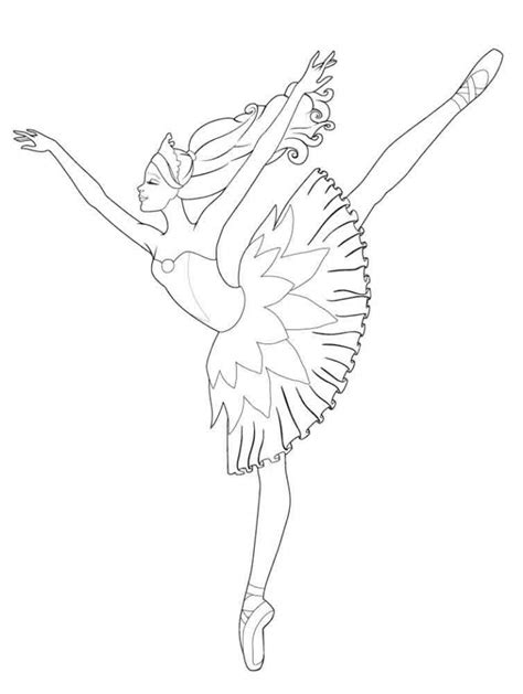 gambar beautiful ballerina coloring pages kids womanmate dora