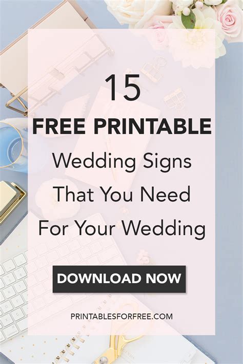 printable wedding signs      wedding