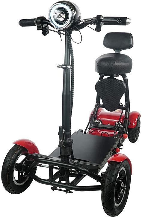 lightweight foldable mobility scooter mobile wheelchair portable