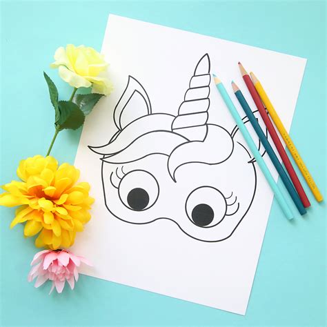printable unicorn craft  kids unicorn crafts unicorn