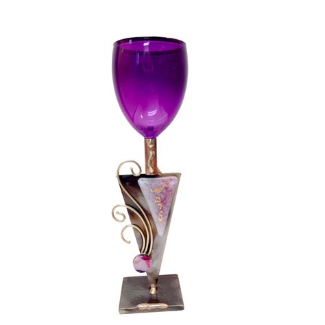 Passover Miriam S Cups Purple Glass Miriam S Cup