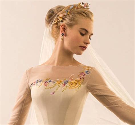 cinderella 2015 movie wedding dress wedding dresses cinderella lily