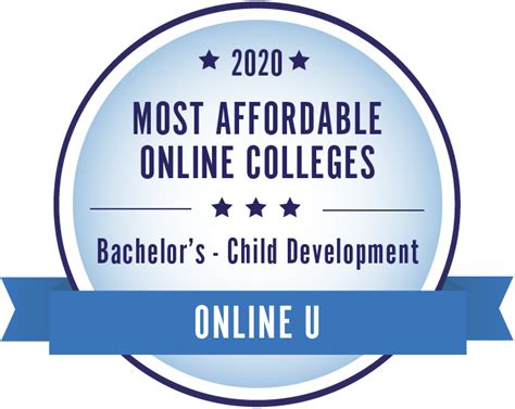 affordable child development degrees  onlineu