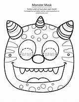 Monster Mask Printable Printables Subscribe Find Crystal sketch template
