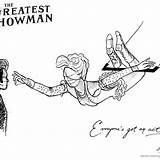 Showman Zendaya Anne sketch template