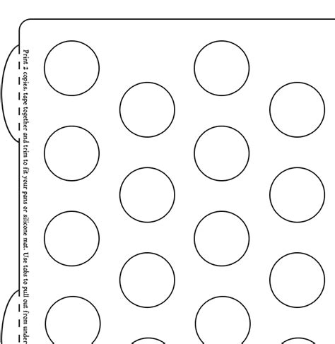 printable   heart macaron template motochimp