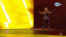 dana brooke entrance gif dana brooke entrance dance discover share gifs