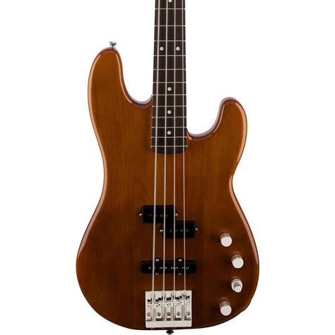 fender deluxe active precision bass special okoume rosewood fingerboard electric bass guitar
