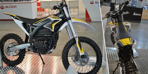 sur ron storm bee  mph electric motorcycle shown  eicma