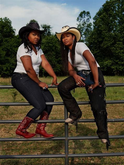 ladies with lassos meet an all black all female rodeo team