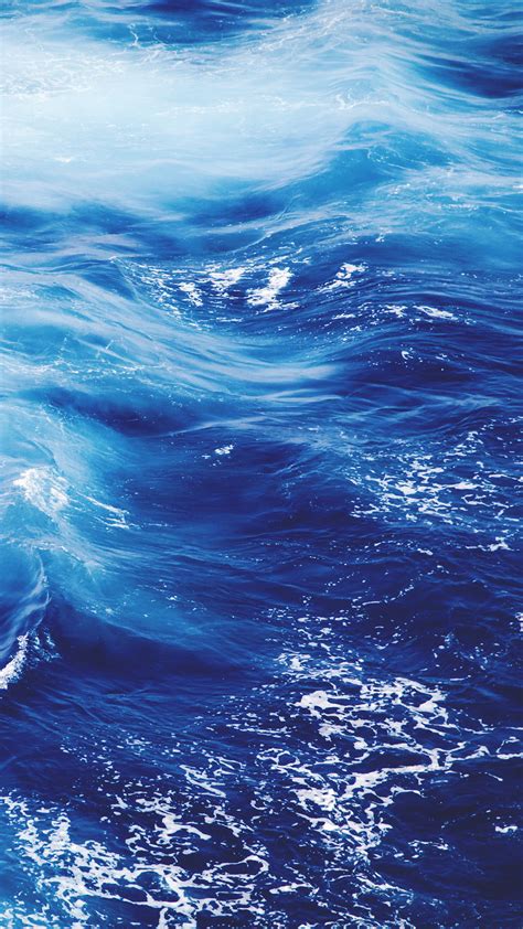 vq wave nature water blue sea ocean pattern wallpaper