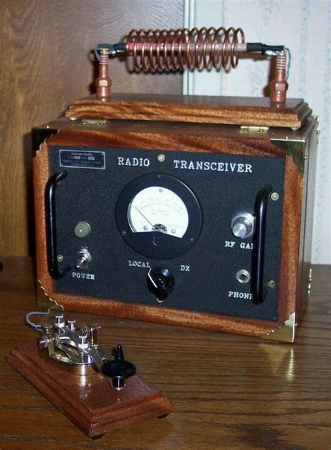 beautiful antique radio transceiver survival radio