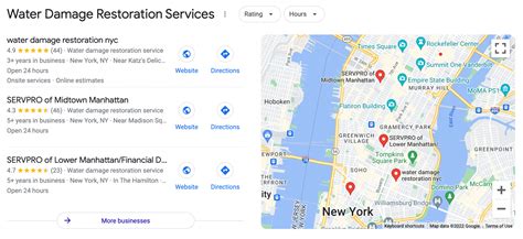 google search local pack tests refine query location search box
