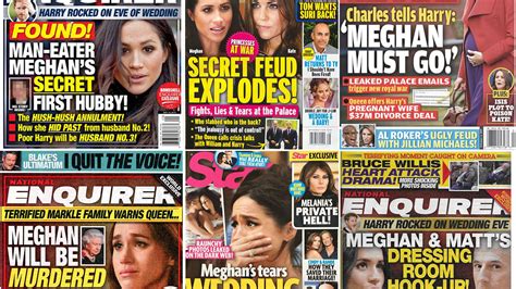 opinion meghan markle   tabloid obsession   york times