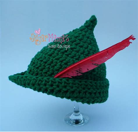 peter pan robin hood hat pattern  amanda moutos hood hat crochet robin hood hat crochet hats