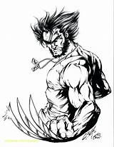 Wolverine Coloring Pages Color Getcolorings Printable sketch template