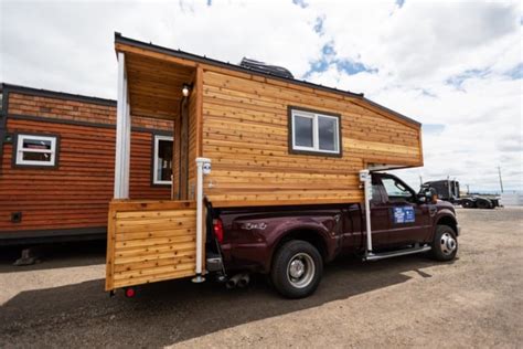 traveler   truck camper   rustic tiny house feel living