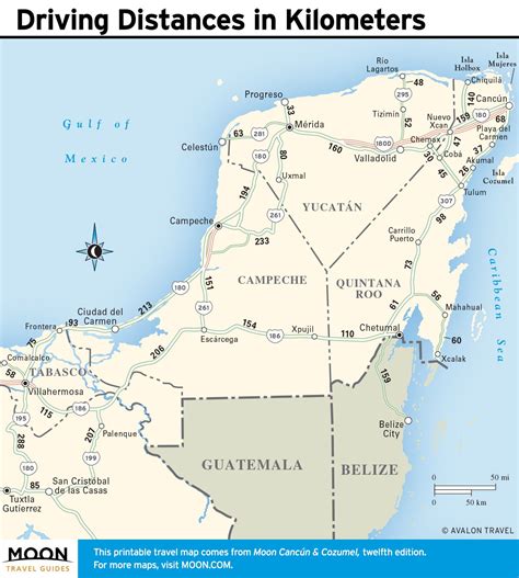 yucatan peninsula mexico map political map   world