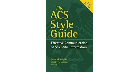 acs style guide effective communication  scientific information