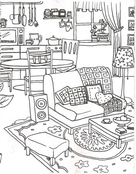 home sweet home  creative upcycled art coloring pages