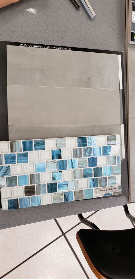 Floor Tile And Glass Tile Bathrooms Remodel Glass Tile Tile Floor