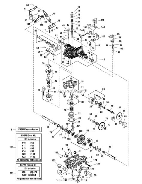 simplicity   conquest  gross hp hydro wd scs    mower deck parts diagram