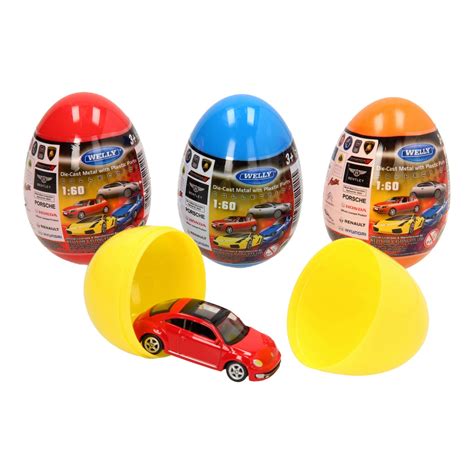 welly auto  surprise egg thimble toys